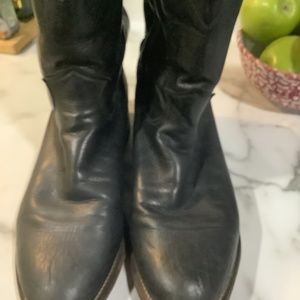 Black Justin Roper boots